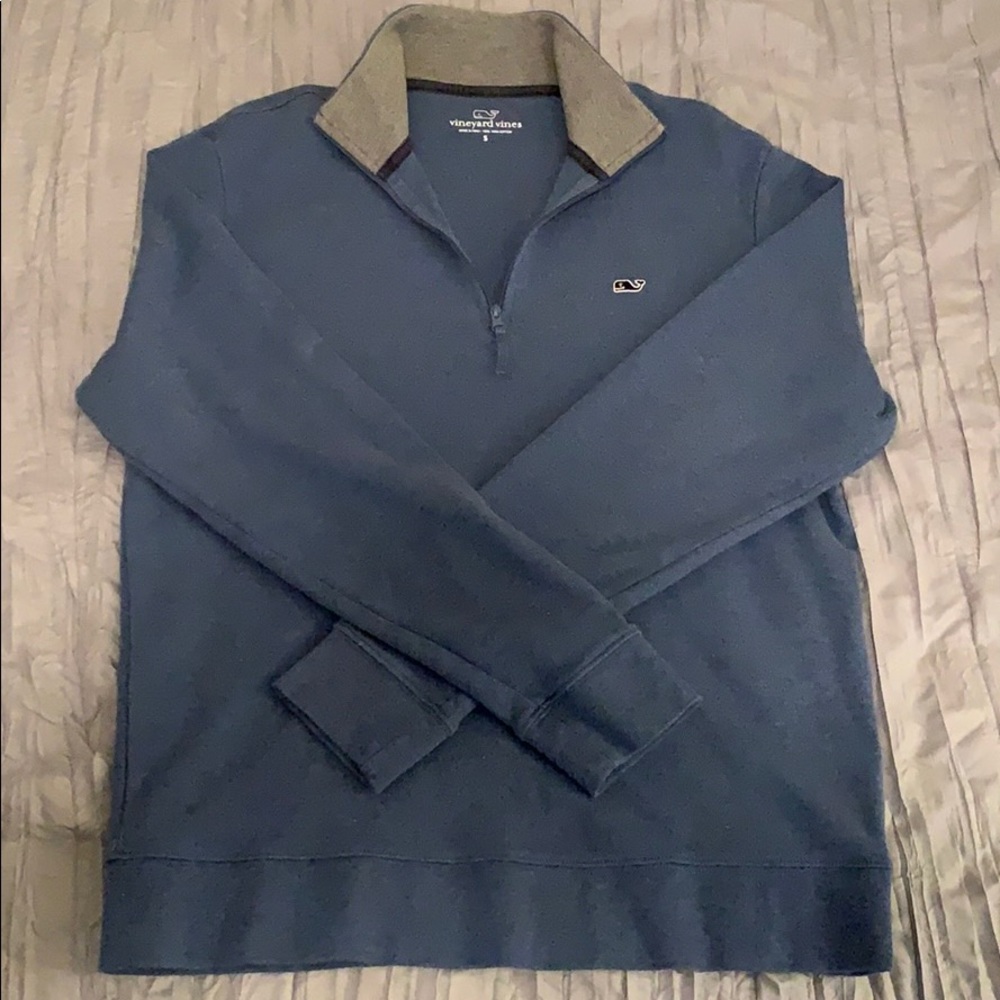 Blue Vineyard Vines half zip
